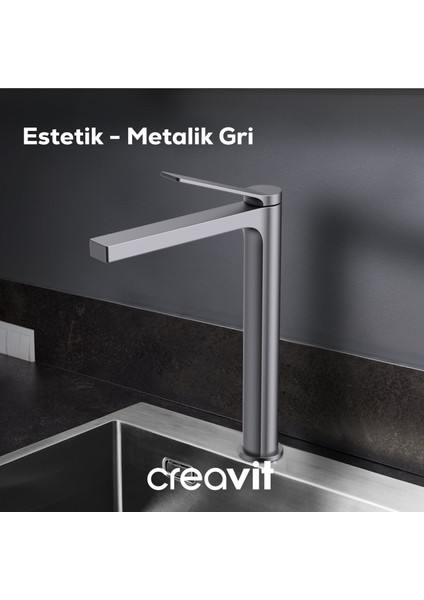 Ritmo Mutfak Armatürü Metalik Gri fırsatları