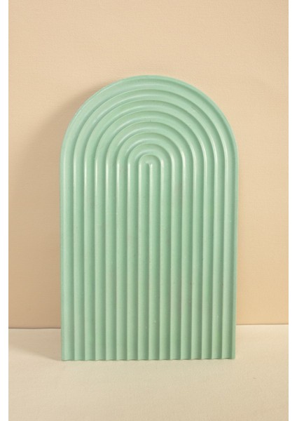 Yeşil Beton Sunum Tepsisi / Altlık