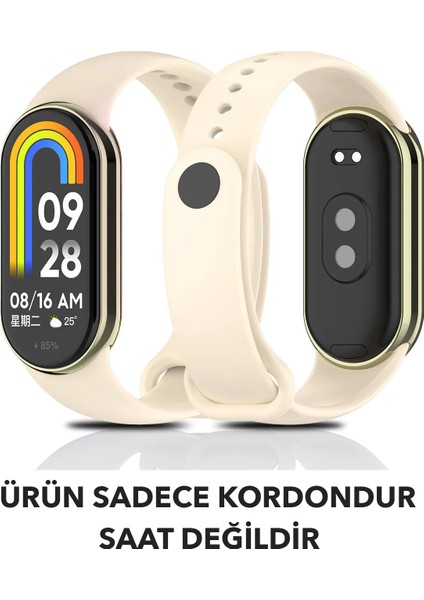 Xiaomi Mi Band 8 / 9 / 10 Uyumlu Klasik Kordon Silikon Strap Kayış modelleri