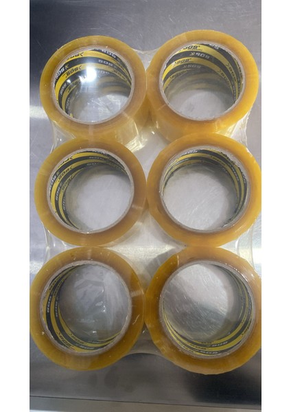 Şeffaf Koli Bandı 6 Lı