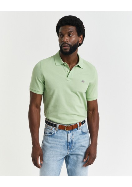Erkek Yeşil Regular Fit Polo 2210.342
