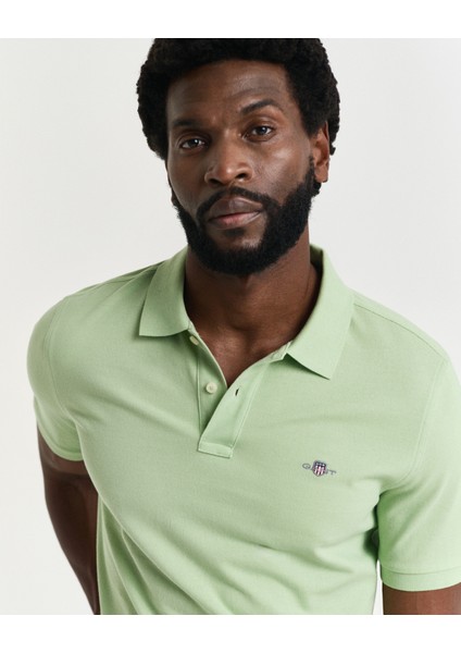 Erkek Yeşil Regular Fit Polo 2210.342 indirimleri