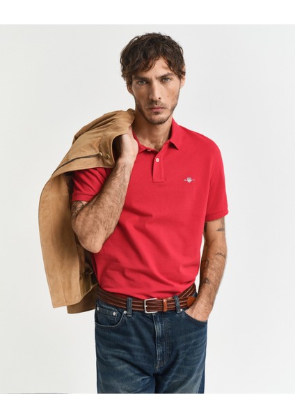 Erkek Kırmızı Regular Fit Polo 2210.630