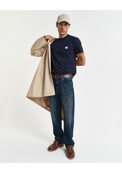 Erkek Lacivert Regular Fit Bisiklet Yaka T-Shirt 2003306.433 modelleri