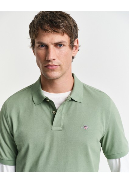 Erkek Yeşil Regular Fit Polo 2210.362 indirimleri