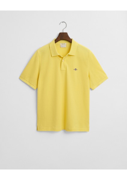 Erkek Sarı Regular Fit Polo 2210.714 fırsatları