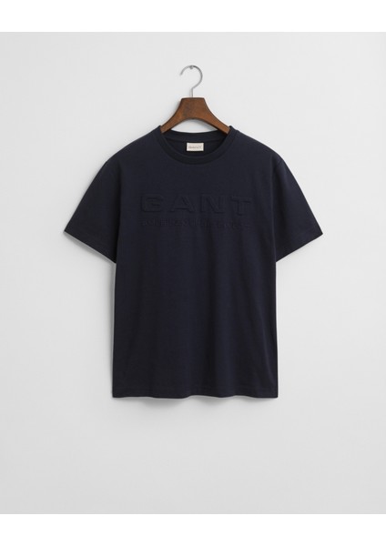 Erkek Lacivert Regular Fit Bisiklet Yaka Logolu T-Shirt 2003339.433 fırsatları