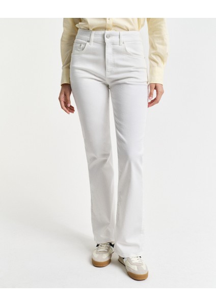 Kadın Krem Slim Fit Pantolon 4100249.113 fiyatları