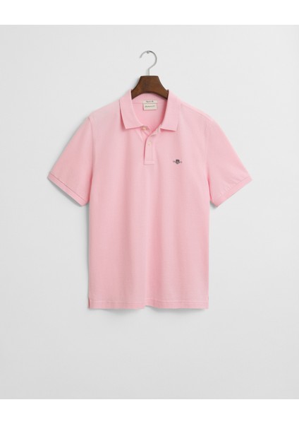 Erkek Pembe Regular Fit Polo 2210.637 fırsatları