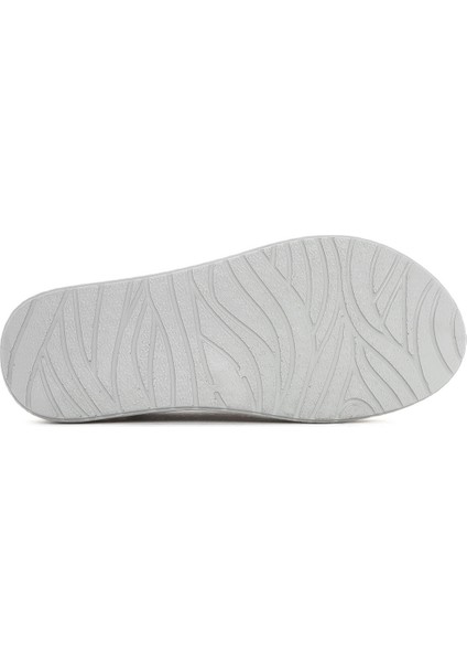 Kadın Vizon Bantlı Deri Comfort Sandalet 25SFD321918