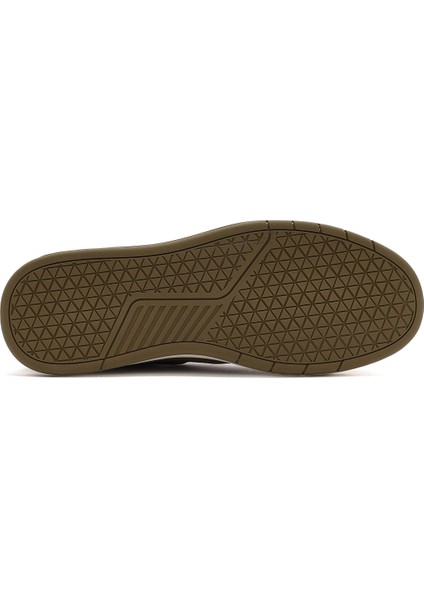 Erkek Bej Bağcıklı Nubuk Deri Sneaker 25SFD6114V3