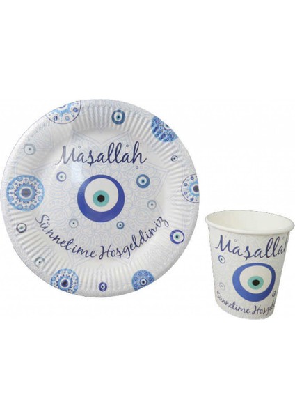 Bardak Karton Maşallah Sünnetime Hoşgeldiniz 8 Oz fiyatları