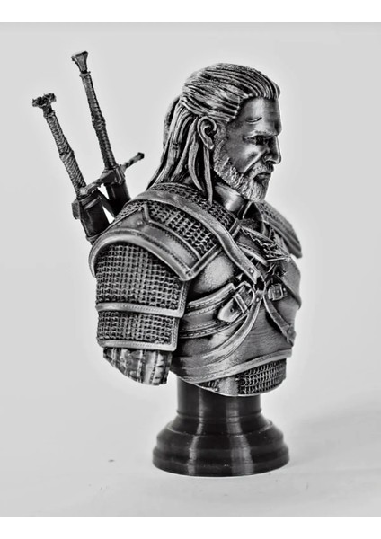 Geralt Of Rivia Büst Figur The Witcher 15 cm