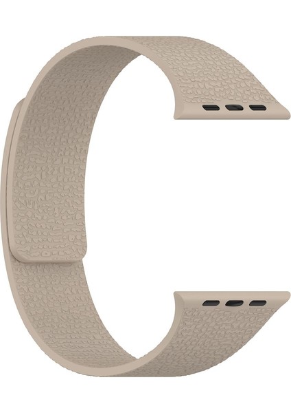 Apple Watch 7 8 9 45 mm Uyumlu Magnetik Silikon Kordon Deri Görünümlü Mıknatıslı Kayış fiyatları