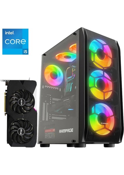 İ5-12400F Asus RTX3060TI 16GB Ram 512GB M2 SSD W11P