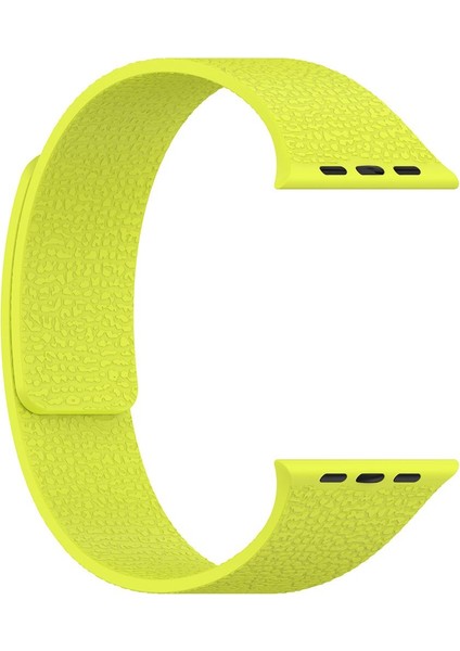 Apple Watch 7 8 9 45 mm Uyumlu Magnetik Silikon Kordon Deri Görünümlü Mıknatıslı Kayış fiyatları