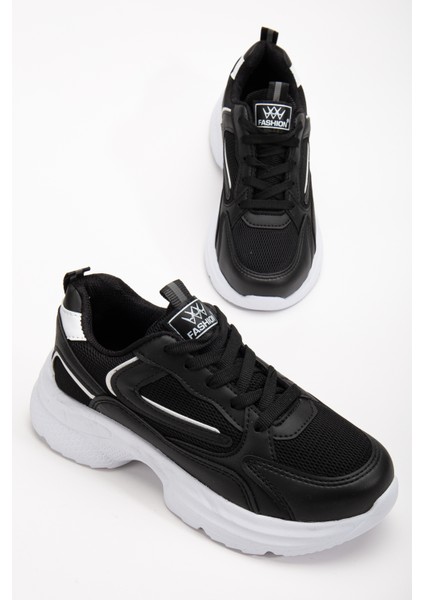 Kadın Kalın Tabanlı Hafif Spor Ayakkabı Sneaker