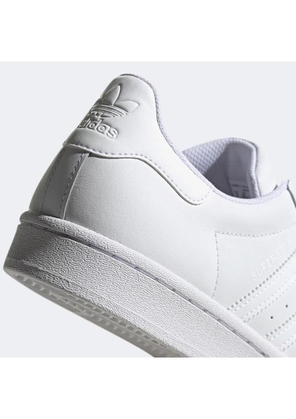 Superstar Womens Leather Sneaker White Kadın Günlük Spor Ayakkabı Beyaz fırsatları
