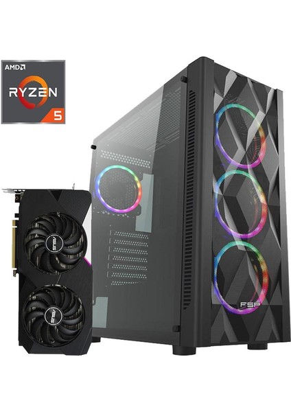 Ryzen 5 7600X3D Asus RTX3060TI 32GB Ram 1tb M2 SSD W11P