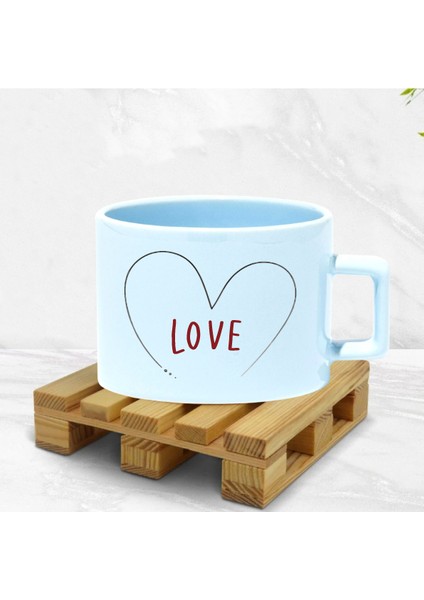 Love Yazılı Kupa