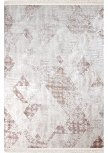 Diana 359 Kahve Akrilik Yumuşak Silinebilir Keçeleşmez Leke Tutmaz Modern Halı