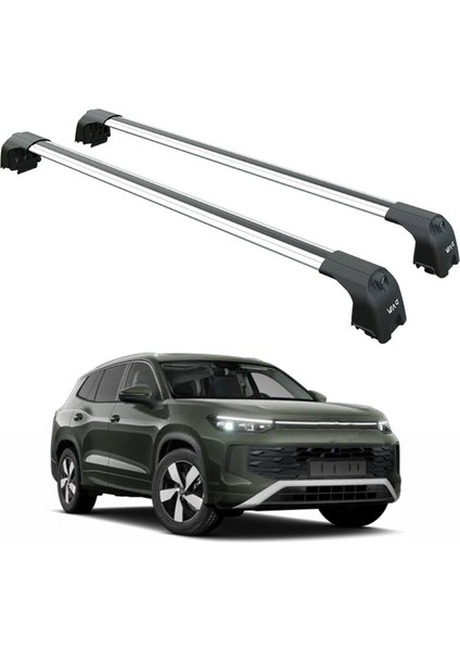 Volkswagen Tayron Portbagaj Taşıyıcı Ara Atkısı Paw Pro 2 Gri