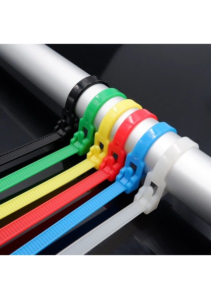 100 Adet 200*5MM Kendinden Kilitli Naylon Kablo Bağı Döngü Raptiye/ayarlanabilir Elastik Kravat Organizatör/evrensel Pres Tipi Organizatör Klip (Yurt Dışından) fiyatları