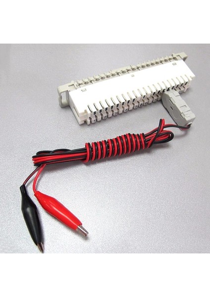 10 Adet 110 Test Kafası RJ11 Ses Konektörü Mdf Kontrol Telefon Sesi Krone Modülü Telekom Patch Panel (Yurt Dışından)