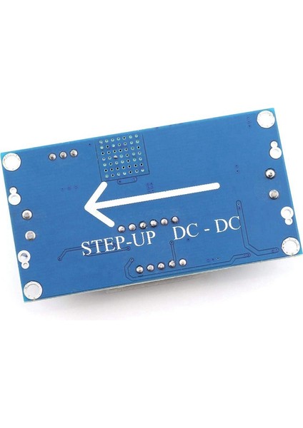 XL6009 Voltmetreli Booster Modülü Dc-Dc 3V-32V Ila 5V-35V 4A (Maks.) Ayarlanabilir Step-Up Boost Dönüştürücü Modülü (Yurt Dışından)