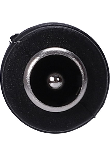Sarı Uç 4.0x1.7 mm Erkek Fiş - 5.5x2.1mm Dişi Jak Dc Güç Konektörü Siyah (Yurt Dışından)