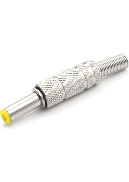 Yeni 1 Adet Metal 5.5x2.1mm Dc Güç Erkek Fiş Adaptör Jak Konektörü (Yurt Dışından)