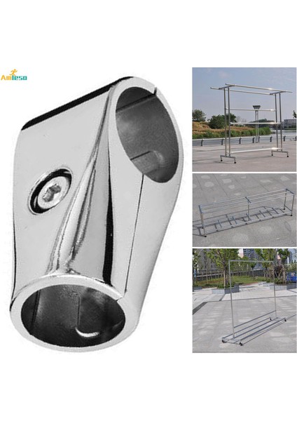 3x1 Adet Iç Çap 25 mm Kelepçeler Çit Tekne Iskelesi Için T Boru Kelepçe Konnektörü (Yurt Dışından)