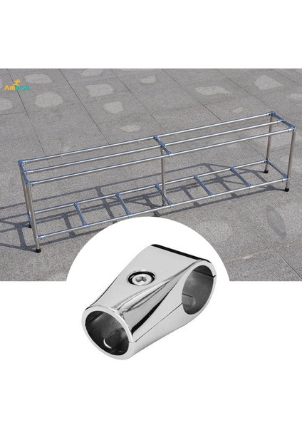 3x1 Adet Iç Çap 25 mm Kelepçeler Çit Tekne Iskelesi Için T Boru Kelepçe Konnektörü (Yurt Dışından)