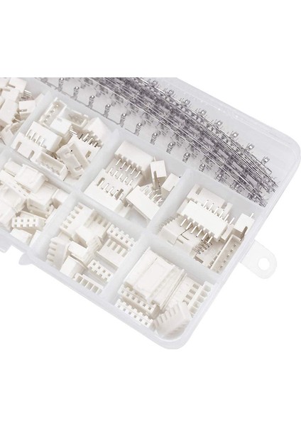 460 Adet 2.54MM Jst-Xh Konnektör Kiti ile 2.54MM Dişi Pin Başlığı ve 2/3/4/5/6 Pin Konut Konnektörü Adaptör Fişi (Yurt Dışından)