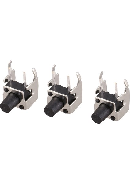 20 Adet Anlık Sağ Açı Dokunsal Inceliğini Basmalı Düğme Anahtarı 6 x 6mm x 8mm (Yurt Dışından)