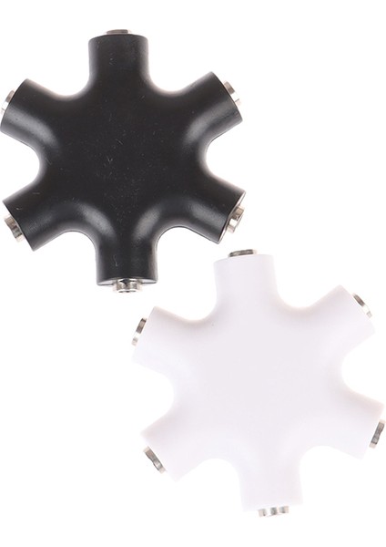 6*3.5mm Yollu Çok Bağlantı Noktalı Hub Aux Kulaklık Jakı Splitter Ses Kablosu Dönüştürücü Jing (Yurt Dışından) modelleri
