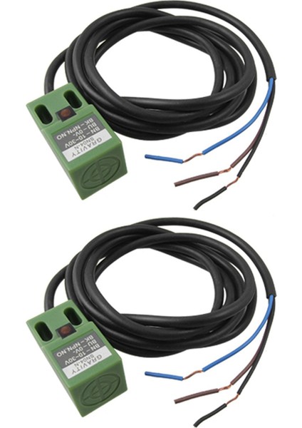 2x SN04-N Dc 10-30V Npn 3-Wire 4mm Yaklaşım Sensörü Endüktif Yakınlık Anahtarı (Yurt Dışından)