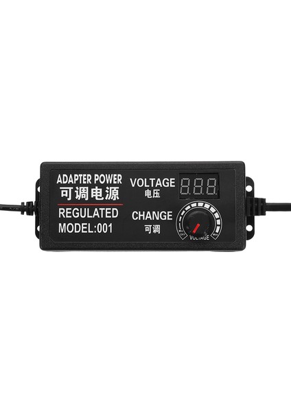 9-24V 3A 72W Ac/dc Adaptör Anahtarlama Kaynağı Düzenlenmiş Adaptör Ekranı Ab Tak (Yurt Dışından)