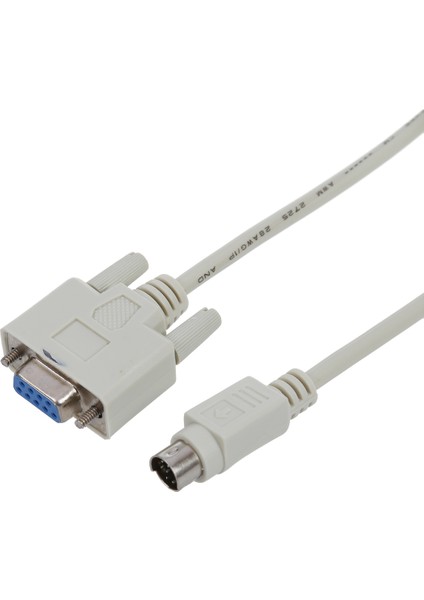 Plastik Seri Kablo - 1 x RS232 Seri Plc Kablosu-Beyaz (Yurt Dışından) fırsatları