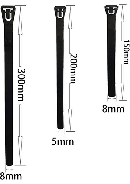 [BESTGO]100 Adet Çıkarılabilir Plastik Bağlar Tel Naylon Kablo Bağları Zip Kravat Sarma Askısı Bağlama Kablosu Gevşek Slipknot Kravat Yeniden Kullanılabilir (Yurt Dışından) indirimleri