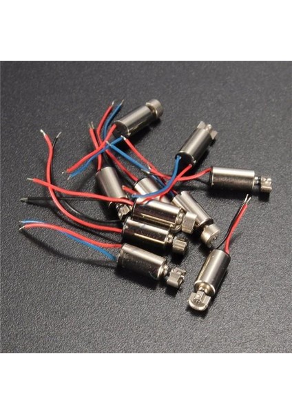 10 Adet Mini Cep Telefonu Çekirdeksiz Titreşim Motoru 4X8MM Dc 1.5-3 V Rc Oyuncaklar (Yurt Dışından)