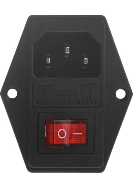 Adet IEC320 C15 Dişi Çıkış Soketi Güç Adaptörü Konnektörü & 1 Adet 3 Pin IEC320 C14 Ac Giriş Erkek Fiş Güç Soketi (Yurt Dışından)