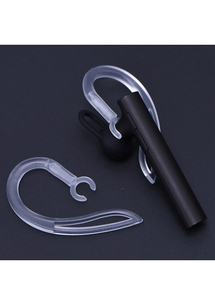 5/6/7/8/9/10MM Şeffaf Bluetooth Kulaklık Silikon Kulaklık Kulak Kancası Döngü Klipler (Yurt Dışından)