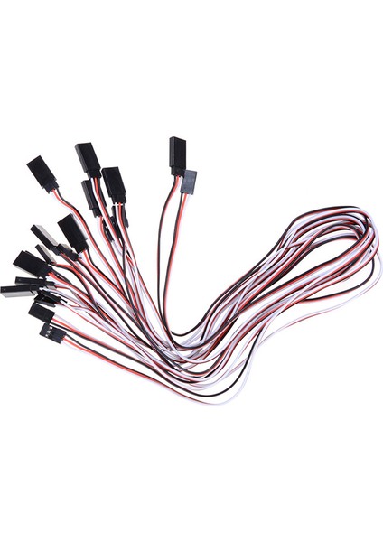 10 Adet 50 cm Uzunluk Erkek Kadın Servo Uzatma Kurşun Tel Kablo Rc Için (Yurt Dışından) modelleri