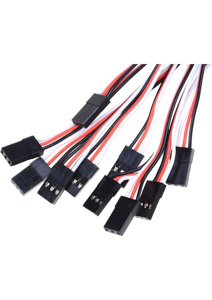 10 Adet 50 cm Uzunluk Erkek Kadın Servo Uzatma Kurşun Tel Kablo Rc Için (Yurt Dışından) fırsatları