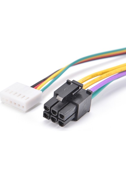 Ana 24-Pin'den 6-Pin'e Pcı-E Psu Güç Adaptörü Kablosu 18AWG Hp Z230 (Yurt Dışından)