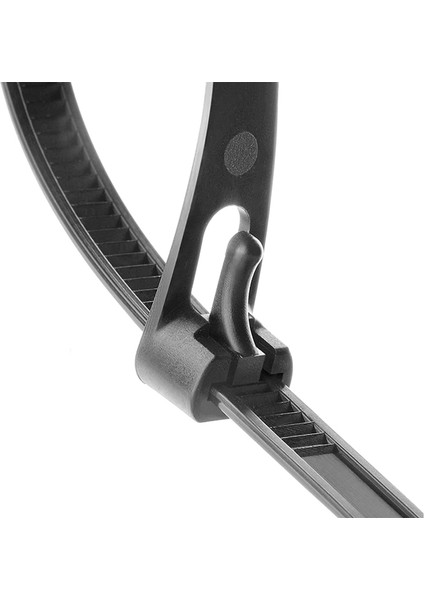 Zoroom Çıkarılabilir Zip Kravatlar 12 Inç Ağır Zip Kravat Kalın Siyah Kablo Bağları 100LB Çekme Mukavemeti Naylon Kablo Tel Bağları 100 Adet (Yurt Dışından)