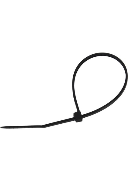 100 x 2.5MMX150MM -Kilitli Elektrik Kablosu Zip Kablosu Sabit Kablo Bağları Siyah (Yurt Dışından)