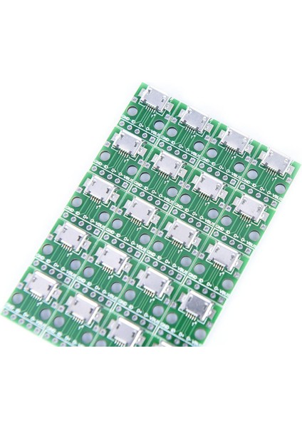 20 Adet Mikro USB Dıp 2.54MM Adaptör Konnektör Modülü Kurulu Paneli Dişi 5-Pin (Yurt Dışından)