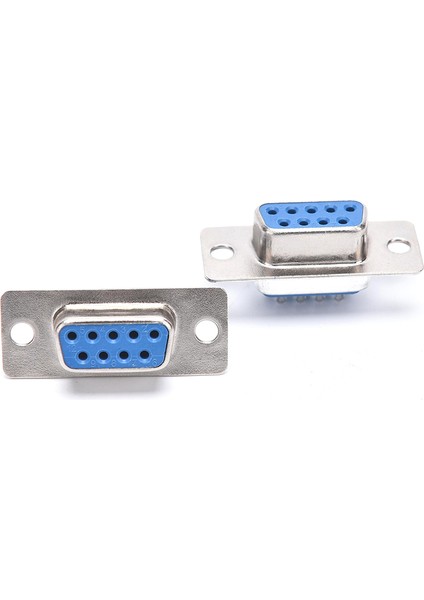 10 Adet RS232 Seri Bağlantı Noktası Konektörü Db9 Dişi Soket Fiş Konnektörü 9pin Adaptör Jing (Yurt Dışından)